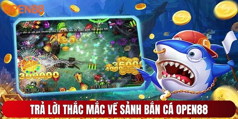 Trả lời thắc mắc về sảnh bắn cá OPEN88